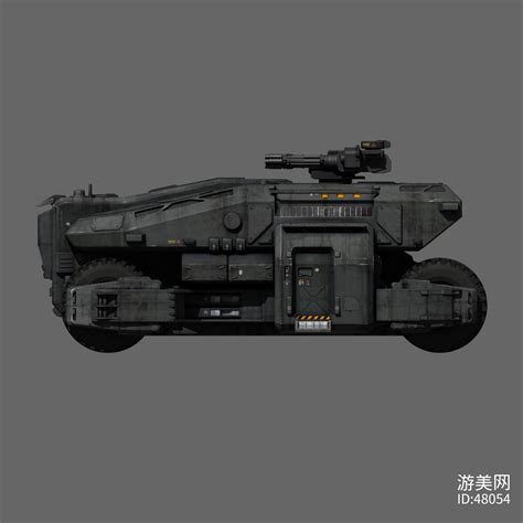 科幻坦克 重型坦克 巨型坦克_max|3dmax - 装甲车-3d模型_免费下载_现代军事-游戏类 - 爱给网