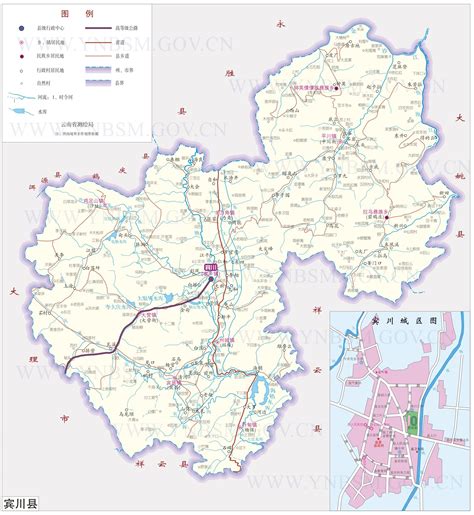 大理城区地图 - 大理州地图 - 地理教师网