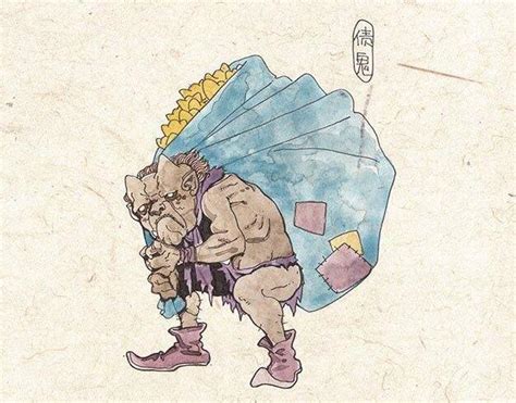 痴鬼这是中国古代常见的十二类鬼之一痴图片