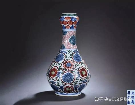 清代釉里红彩瓷艺术作品- 中国风