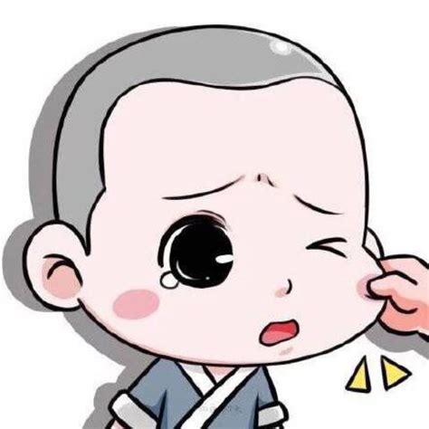 冷酷和尚头像图片