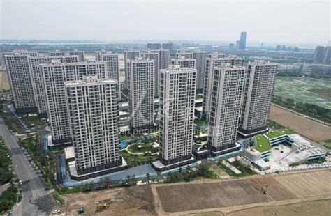 浙江杭州：萧山区最大安置房项目交付在即-人民图片网