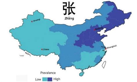 中国姓氏分布图曝光，看看自己的根在哪丨涨知识_时尚_长沙社区通