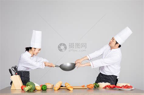 两个厨师高清图片下载-正版图片501241638-摄图网