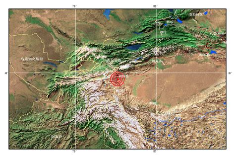 新疆地震局发布新疆精河6.6级地震烈度图|新疆|地震局|地震_新浪新闻