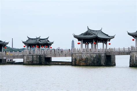 潮州"惊艳"景点，四大古桥之一，是最早的启闭式桥梁