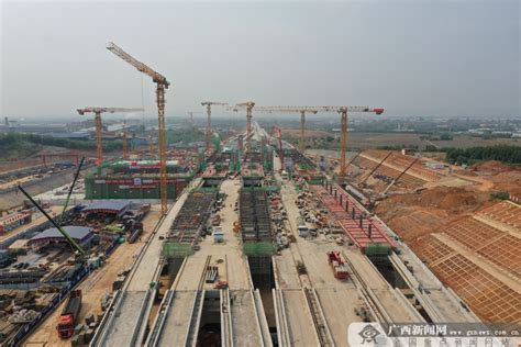 贵南高铁站房工程全面启动 将在2023年中相继落成-广西新闻图集