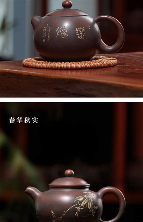 广西钦州坭兴陶茶壶陶瓷纯手工紫砂建水紫陶泥兴陶单壶茶具-阿里巴巴