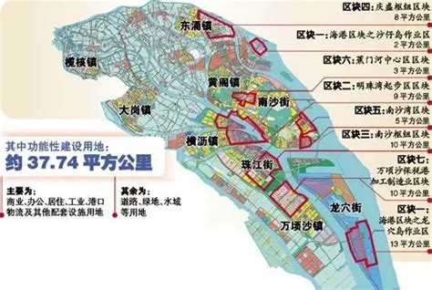 南沙基础设施及产业布局(图)-搜狐新闻