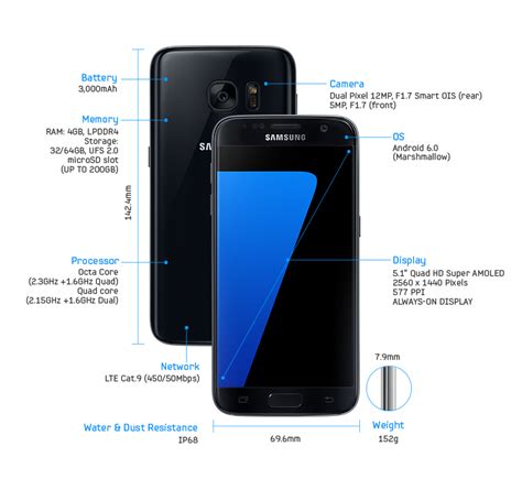 Samsung Galaxy S7 edge 32GB (T-Mobile) Gold: SM-G935TZDATMB | Samsung US