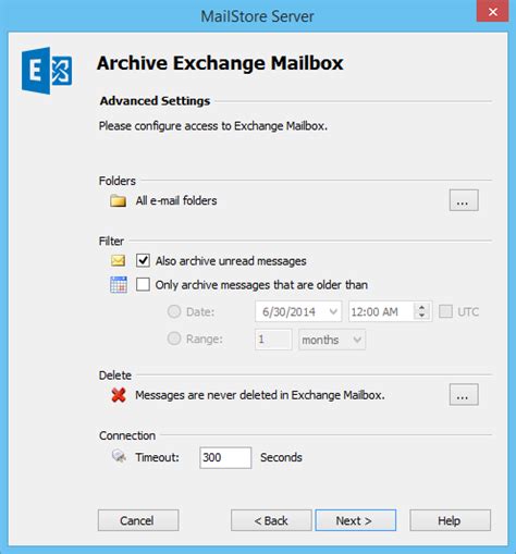 从Microsoft Exchange 2003归档电子邮件 - MailStore.cn