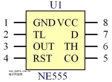 555芯片引脚图图片