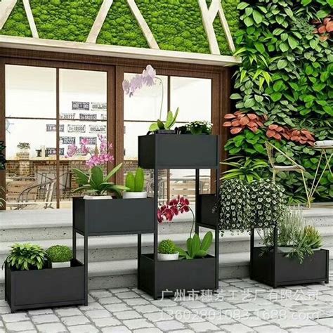 【批发】玻璃钢花槽、长方形花盆花槽 - 庞鸿庆 - 景观花钵容器供应 - 园林资材网