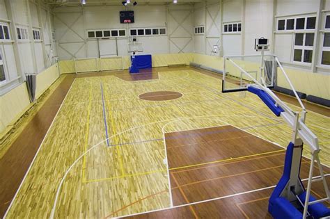 篮球场运动木地板的优点和价格_欧氏地板