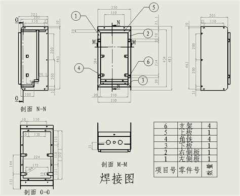 标准CAD焊接符号图纸（甲级院设计，含技术要求）_土木在线