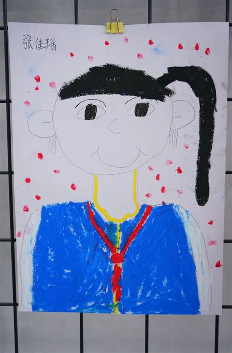 儿童绘画作品 我的自画像_快乐涂鸦_巧巧手幼儿手工网