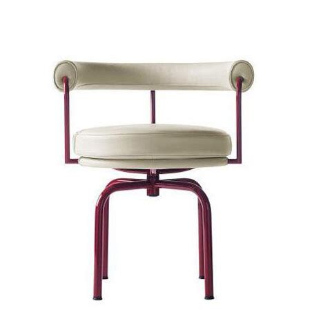 转椅电脑休闲椅Le Corbusier柯布西耶 LC7 Swivel Chair酒吧咖啡