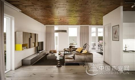 20款棕色沙发搭配效果图片，这样搭很好看-中国木业网