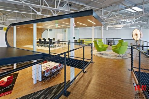 创意开放式办公室-办公空间装修案例-筑龙室内设计论坛