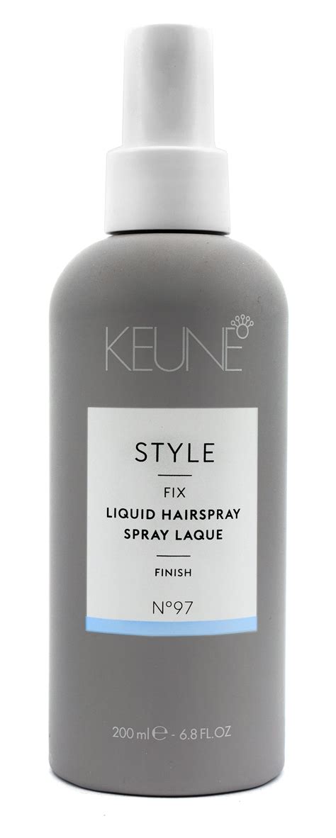 Keune - Keune Style - Liquid Hairspray, 6.8 Fl Oz (200Ml) - Walmart.com ...