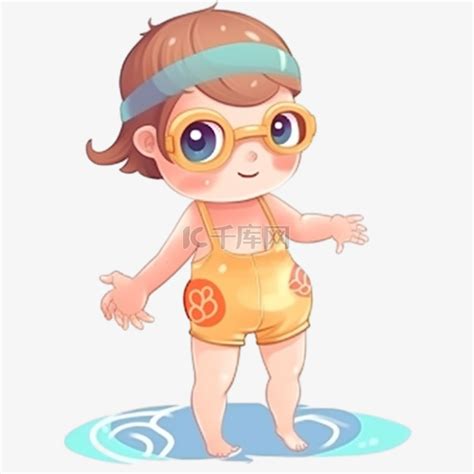 女装泳衣动漫图片