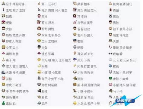 微信表情含义图解图片