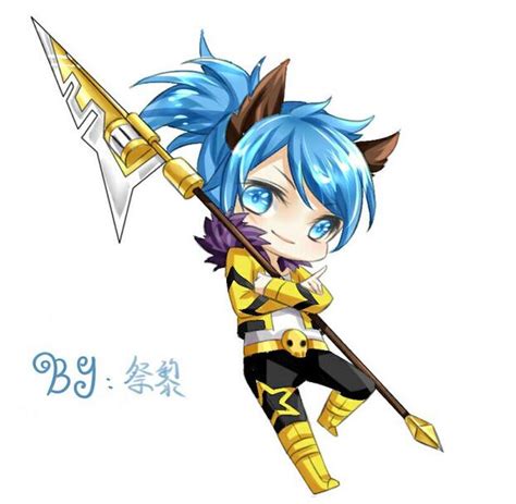 王者荣耀韩信Q版图片