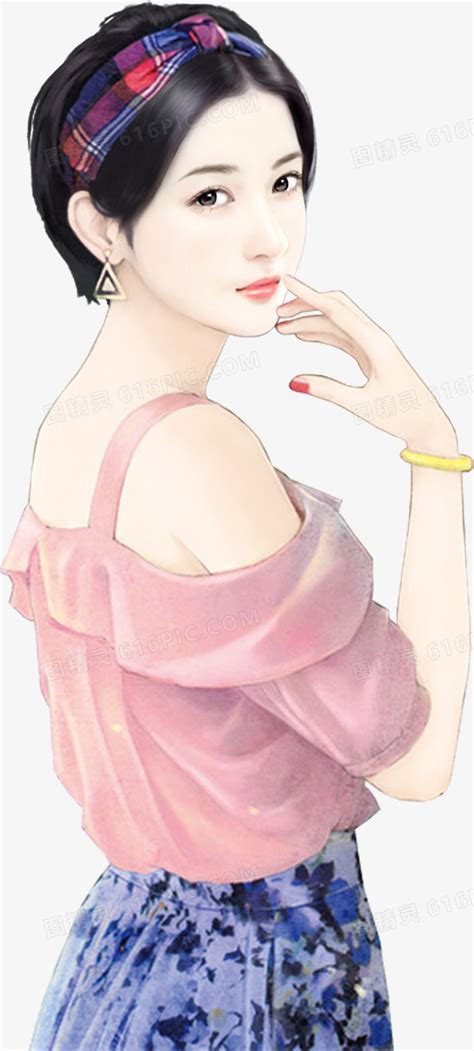 现代美女图片