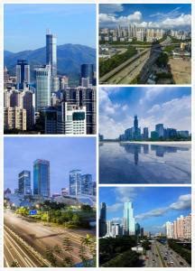 深圳市福田区地图，有高590多米的深圳第一高楼|福田|福田区|第一高楼_新浪新闻