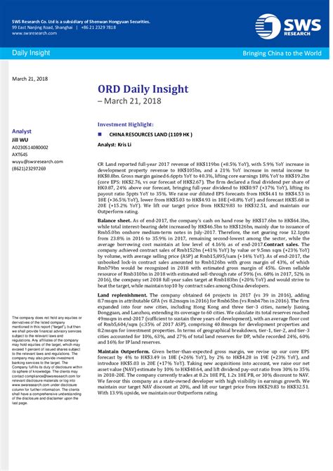 ORD Daily Insight