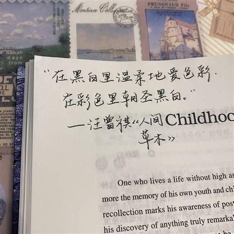 语录分享 背景书：《英译中国现代散文》 ©… - 堆糖，美图壁纸兴趣社区