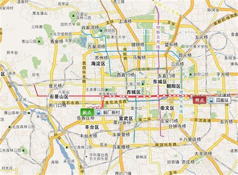 北京市公交路线地图-北京市公交线路地图 _感人网