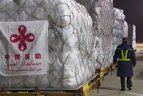 中国红十字会援助叙利亚第二批人道主义物资启运 - 2023年2月13日, 俄罗斯卫星通讯社