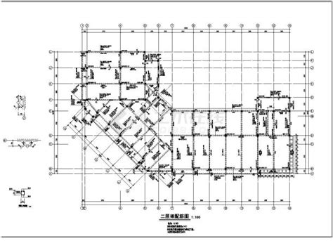 仪征福兴房地产开发公司精诚花园7号楼框架结构设计施工图_土木在线