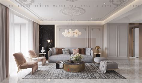 现代客厅和一个新中式客厅|空间|家装设计|张美丽效果图 - 原创作品 - 站酷 (ZCOOL)