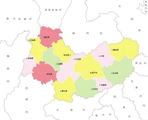 忻州地区地图,忻州,忻州市忻府区(第5页)_大山谷图库