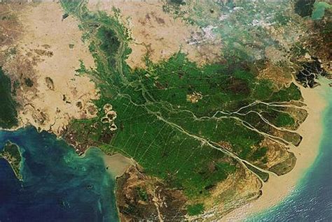 东南亚第一长河湄公河的入海口，为什么会形成规模巨大的三角洲？|湄公河|东南亚|湄公河三角洲_新浪新闻