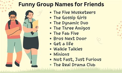 Best Funny Friends Group Name + Family Group Names
