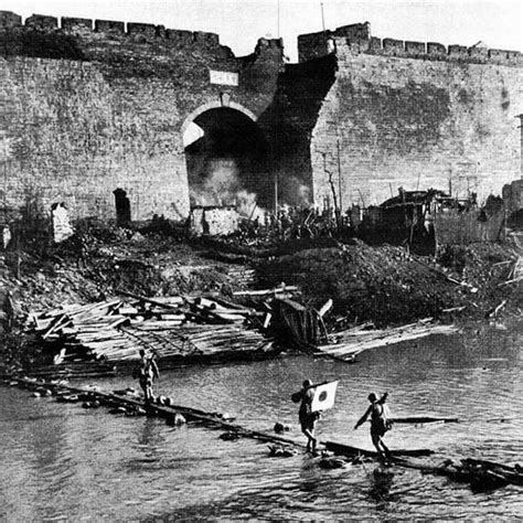 1937年12月13日南京沦陷 - 派谷老照片修复翻新上色