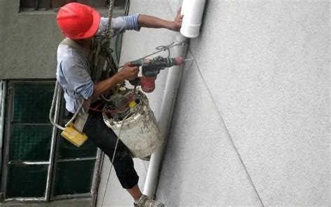 汕头金平区外墙水管更换维修，多年经验，放心选择_广东天安蜘蛛侠高空工程有限公司