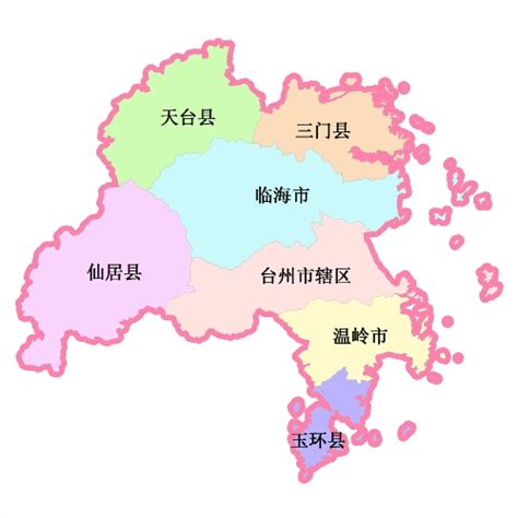 台州市2022年版最新行政区标准地图出炉！欢迎下载