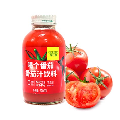 绿行者者番茄汁饮料270ml*6瓶 - 惠券直播 - 一起惠返利网_178hui.com