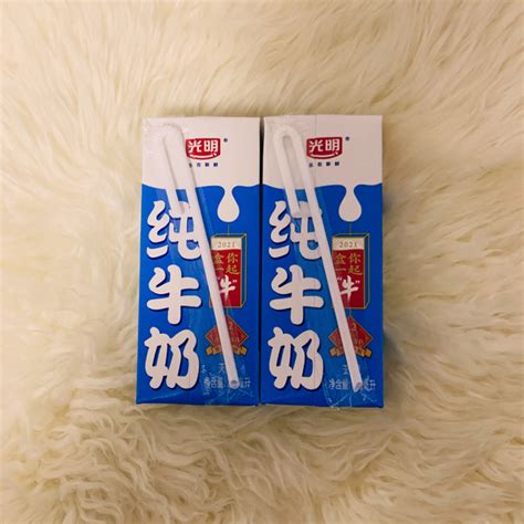 光明牛奶_Bright 光明 中国女排联名 纯牛奶 250ml*24盒 苗条版多少钱-什么值得买