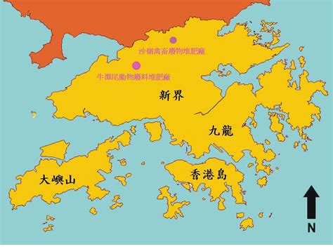 香港九龙昂船洲地图高清版 - 香港地图 - 地理教师网