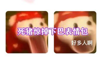 死猪表情包图片