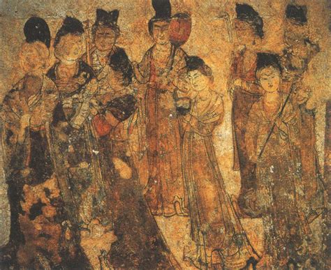永泰公主墓壁画-名画鉴赏-图片
