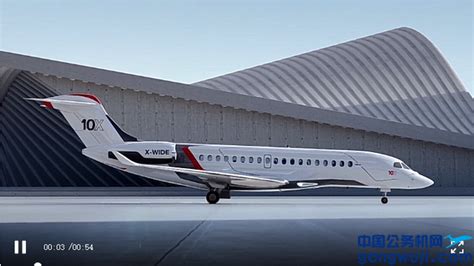 世界顶级私人飞机——达索猎鹰8x_公务机