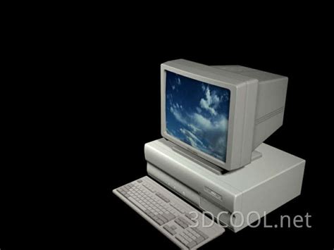 【电脑3D模型】_现代电脑3d模型下载_ID552654_免费3Dmax模型库 - 青模3d模型网