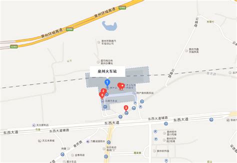福建泉州火车站地图- 泉州本地宝