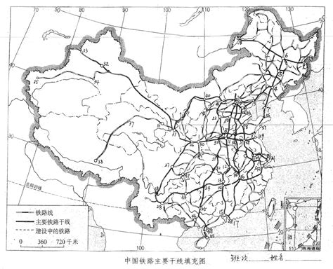 铁路线路图图片